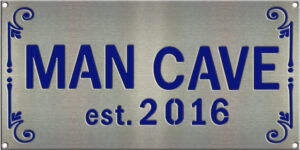 Man Cave Sign – 12"x24"