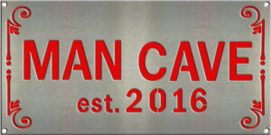 Man Cave Sign – 12"x24"