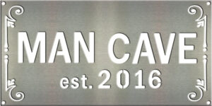 Man Cave Sign – 12"x24"