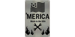 12"x8" 'Merica w/ Color Options