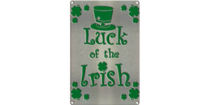 12"x8" Luck of the Irish w/ Color Options