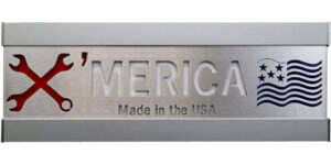 'Merica Single Row w/Silver Frame