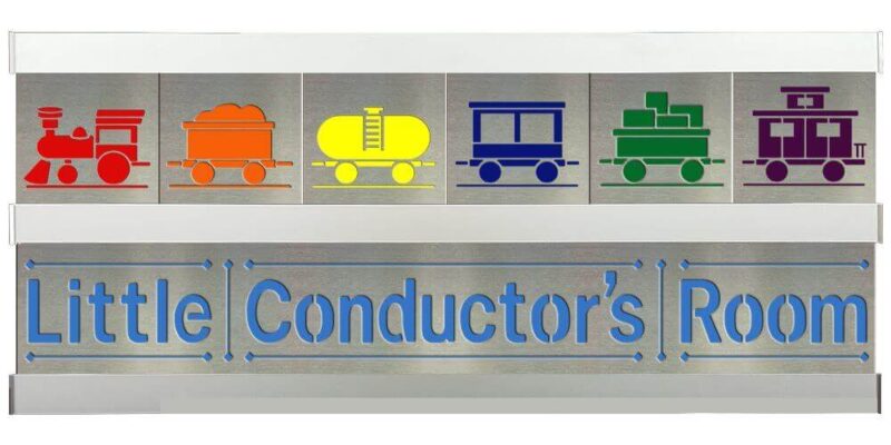 Little Conductor 2 Row w/Silver Frame