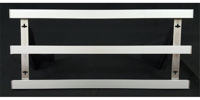 Halloween/Boo/Beware 2 Row w/Silver Frame