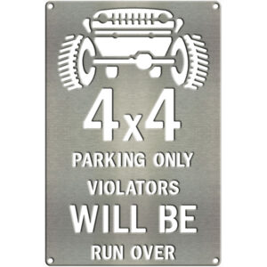 MS260-00006-1208-4×4-Parking-Only-Run-Over